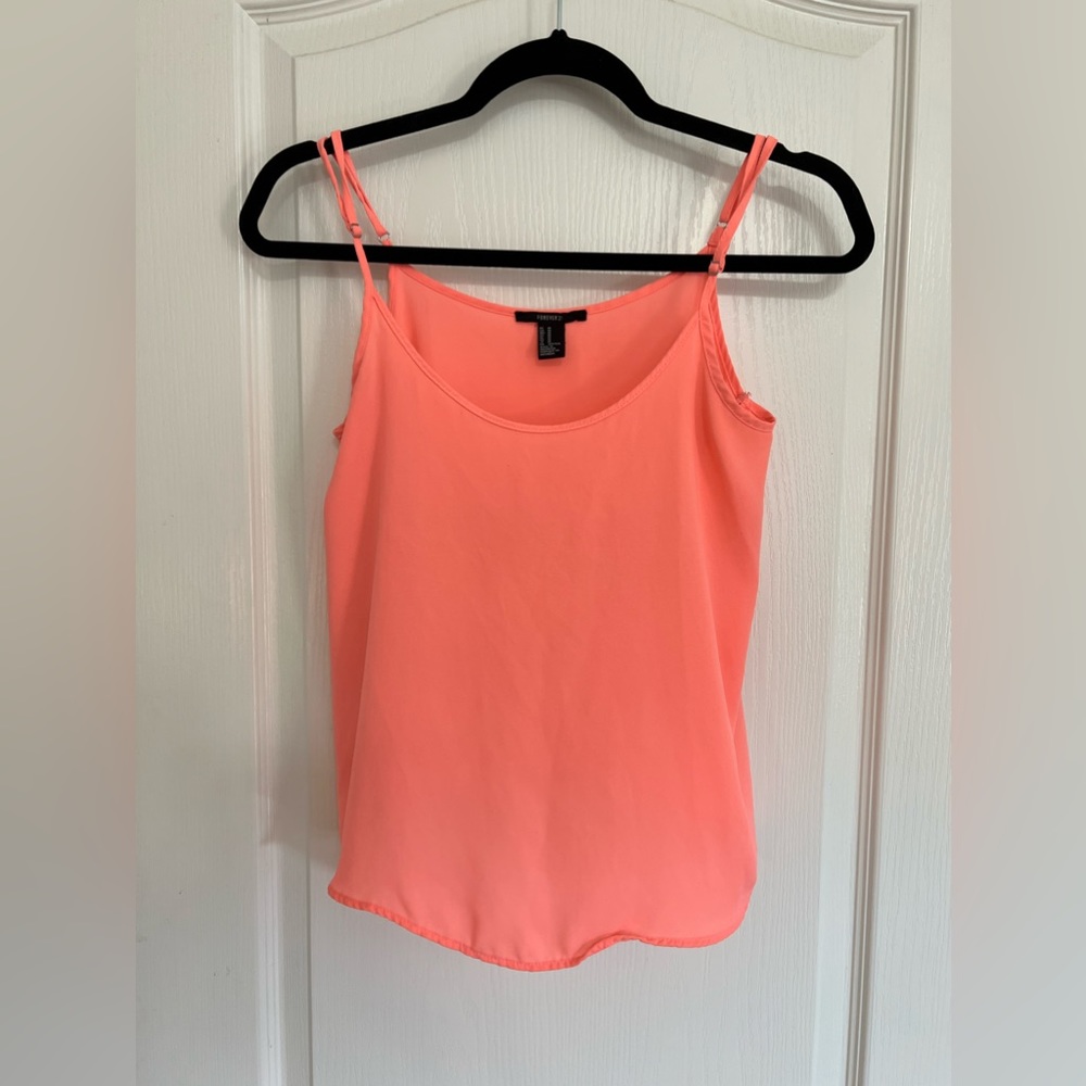 Forever 21 tank top in peach